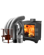Birchley Wide 5KW Wood Stove Pack  BIRCHLEYPACK