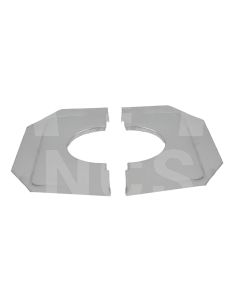 5" Gas Clamps and Plate  NCGFTC05