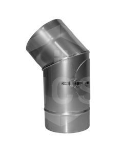 5" 45° Elbow/Bend With Access Door (316 1mm)  SSB4505D