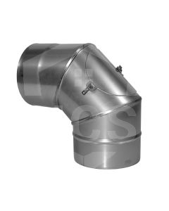 5 90° Elbow/Bend With Access Door (316 1mm)  SSB9005D