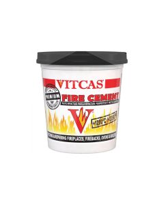 1kg Tub Fire Cement Black  UFFSB02