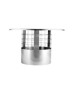 8" Rain Cap With Mesh