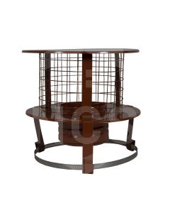 6" Suspending Cowl - Screw Type - Terracotta  UFSSCT06