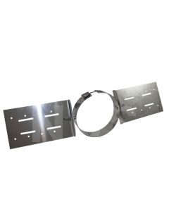 6" Twin Wall Roof Support-Stainless Steel  DWRS06