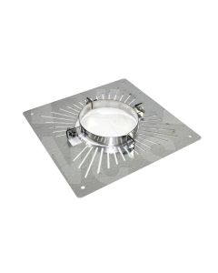 6" Twin Wall Vented Ceiling Support-Stainless Steel  DWVCS06