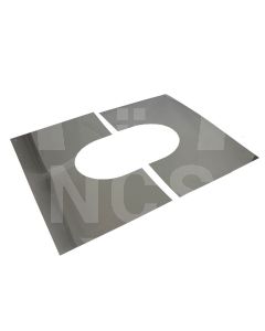 7" Twin Wall Split Firestop Spacer 0° - 45°  DWSFSS207