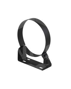 6" Twin Wall - Wall Band (50mm-75mm)-Matt Black  BDWWB106