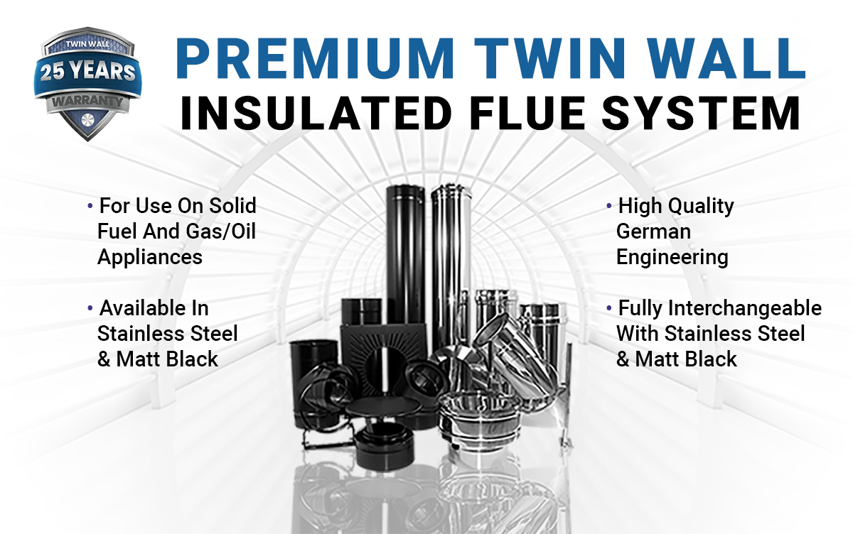 Premium Twin Wall Insulated Flue System